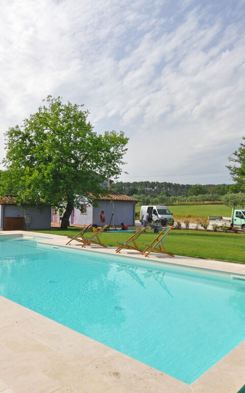 Villa Marginone: Have, pool, Udendørs, Udvendige