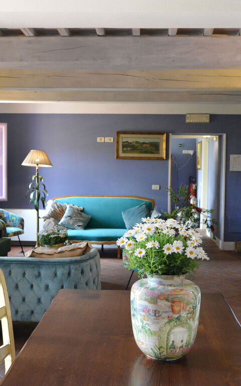 Villa Marginone: Stue