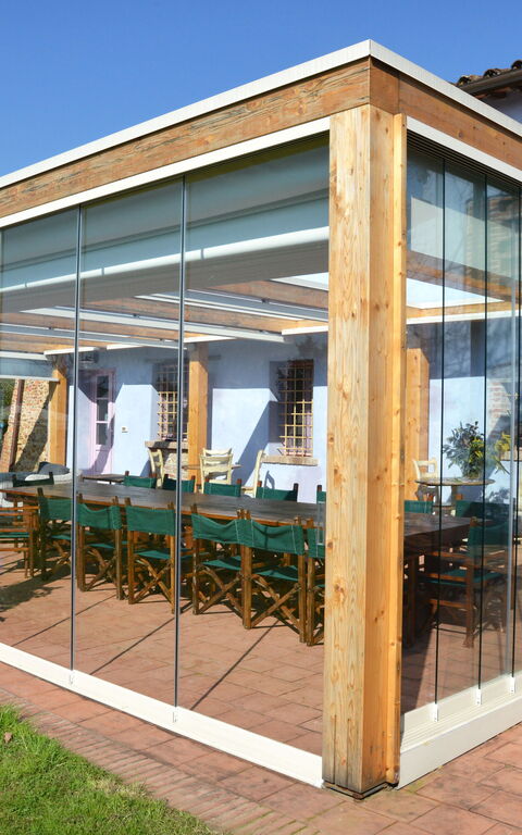 Villa Marginone: Altan / terrasse / gårdhave, Frokostlokale, Have, Udendørs, Udvendige