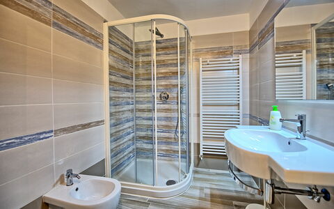 Feriebolig Vittoriana 2: Badeværelse