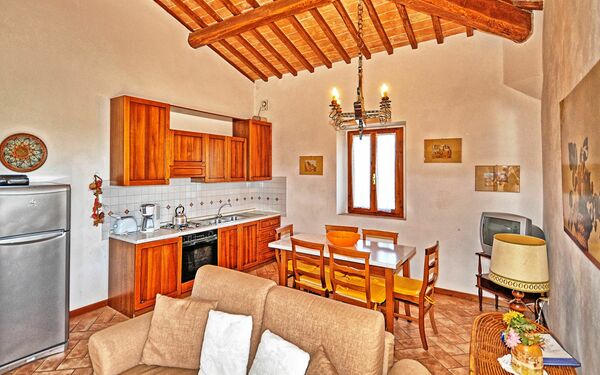 Feriebolig Vittoriana 4: Frokostlokale, Køkken, Stue