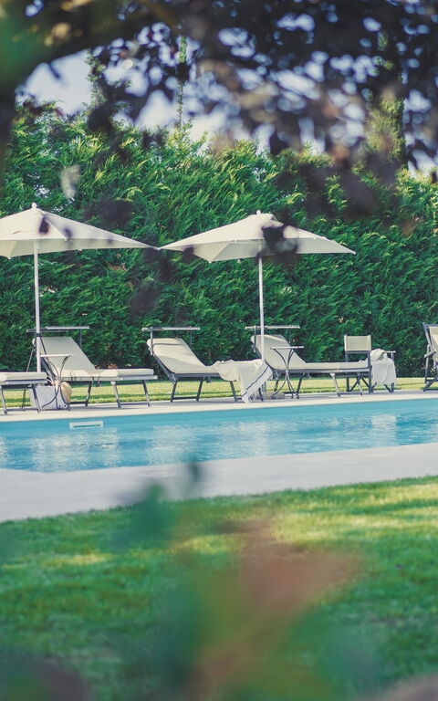 Villa Cassia: pool, Udendørs