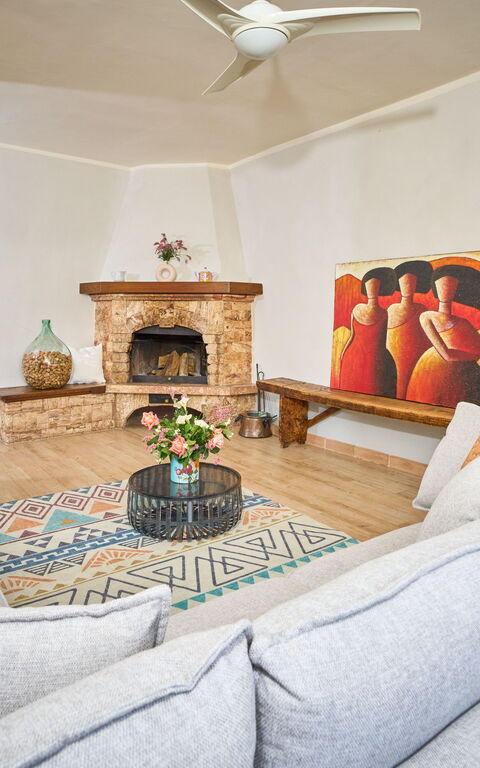 Villa Cassia: Stue