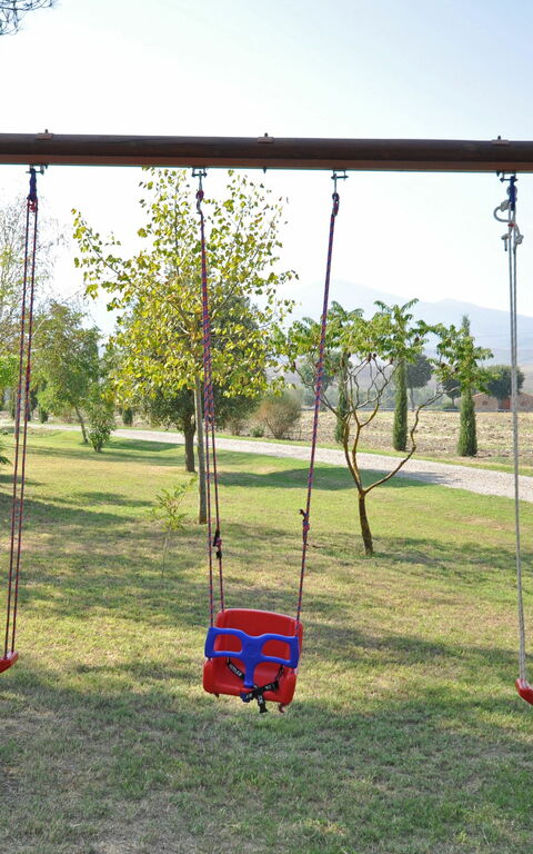 Villa Cassia: Have, Udendørs