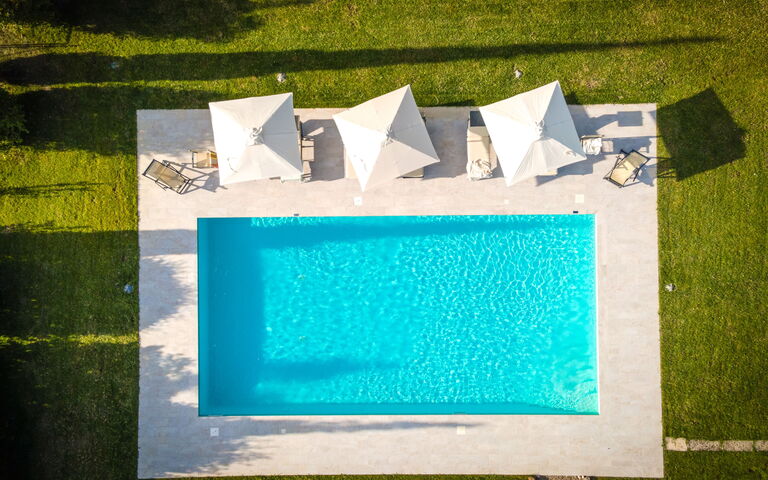Villa Cassia: pool, Visninger