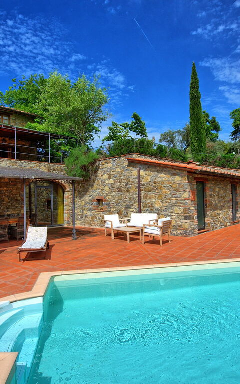 Villa Barbischio: pool, Udvendige