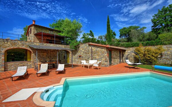 Villa Barbischio: pool, Udvendige