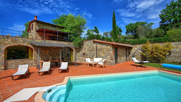 Villa Barbischio: pool, Udvendige