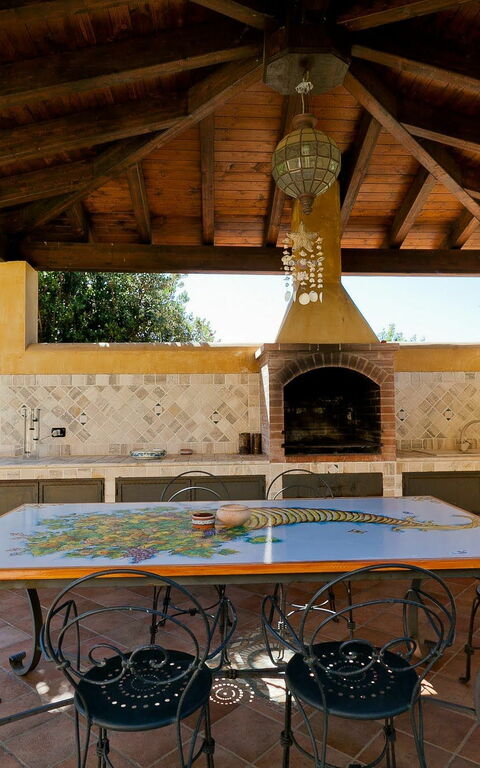 Villa Oasi: Udendørs