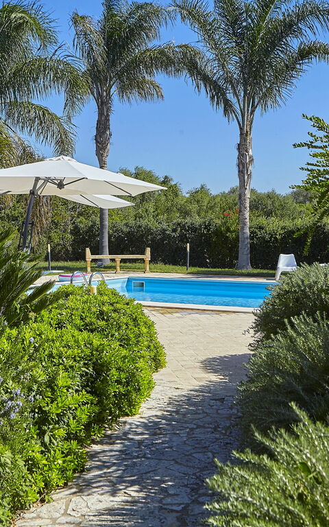 Villa Oasi: Have, pool