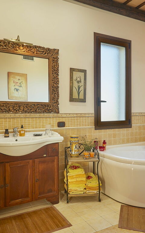 Villa Oasi: Badeværelse