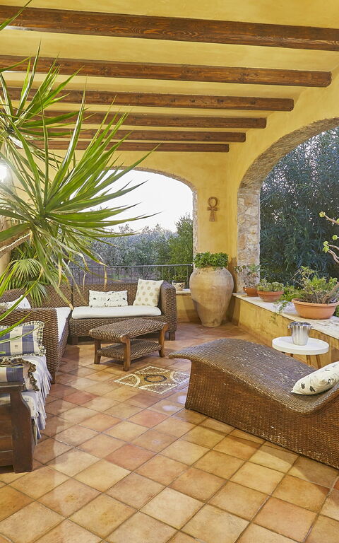 Villa Oasi: Udendørs