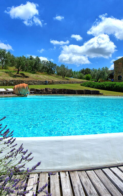 Villa Ferdinando: pool, Sommer