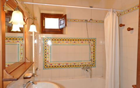 Feriebolig Civetta 4: Badeværelse