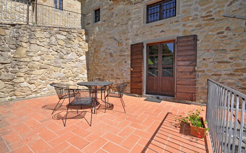 Feriebolig Civetta 3: Altan / terrasse / gårdhave