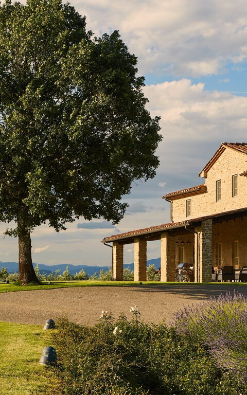 Villa Agazzi: Have, Udendørs, Udvendige