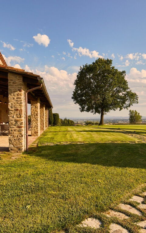 Villa Agazzi: Have, Udendørs, Udvendige