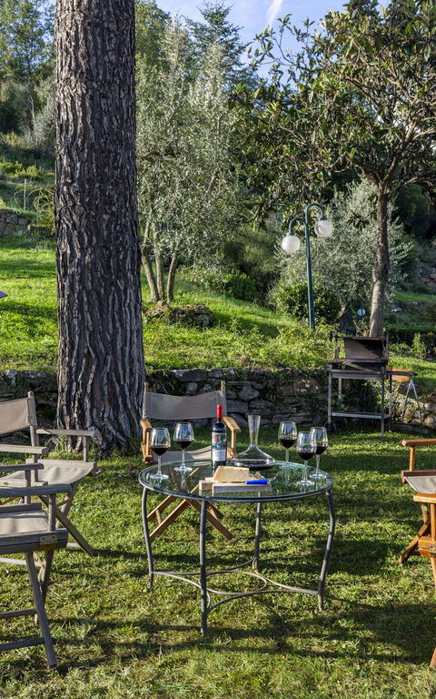 Bigiolo a Melazzano: Have, Udendørs