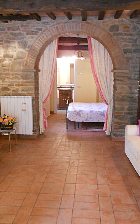 Casa Stefy: Køkken, Stue