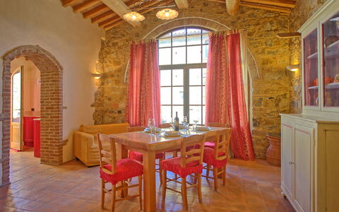 Feriebolig Arturo 2 - Dependance: Frokostlokale, Stue