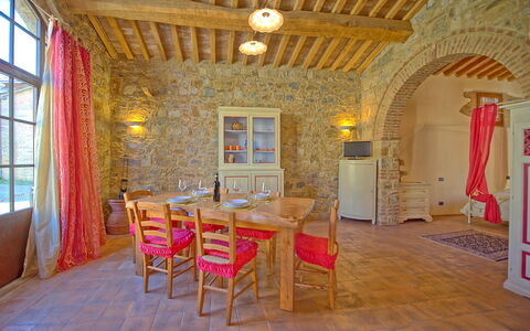 Feriebolig Arturo 2 - Dependance: Frokostlokale, Stue