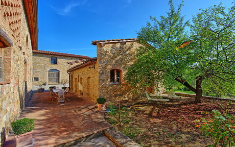 Feriebolig Arturo 2 - Dependance: Altan / terrasse / gårdhave, Have, Udvendige