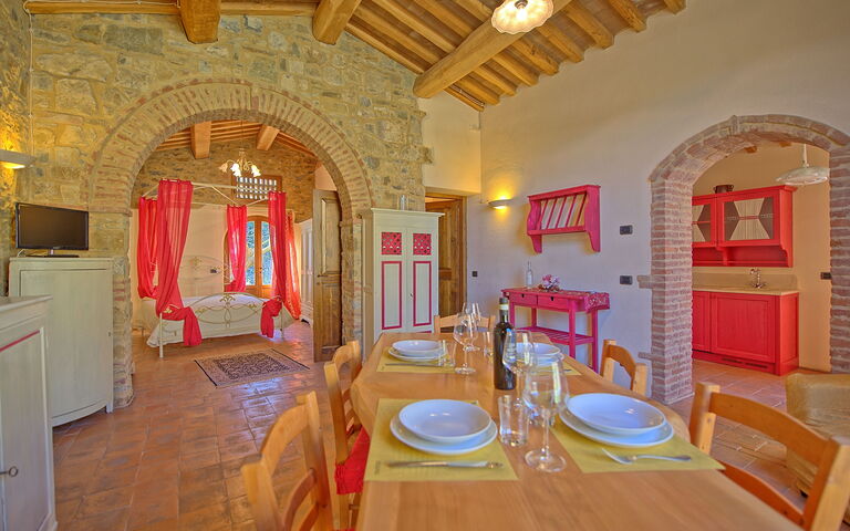 Feriebolig Arturo 2 - Dependance: Frokostlokale, Stue