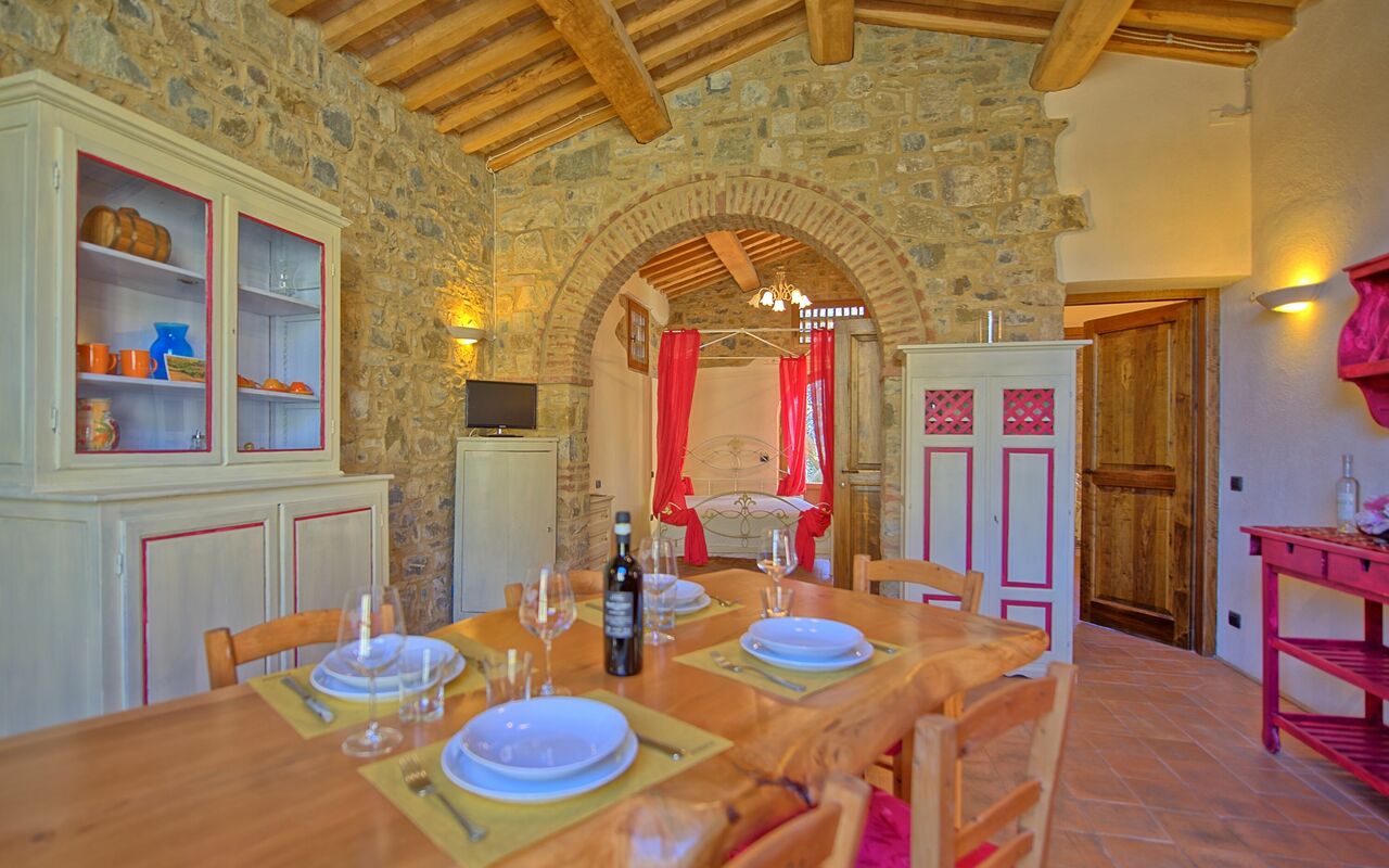 Feriebolig Arturo 2 - Dependance: Frokostlokale, Stue