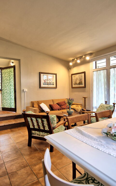 Casa Ovile: Frokostlokale, Stue