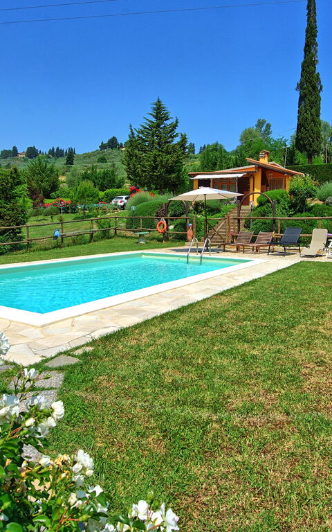 Casa Ovile: Have, pool, Udendørs