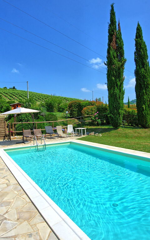 Casa Ovile: Have, pool, Udendørs