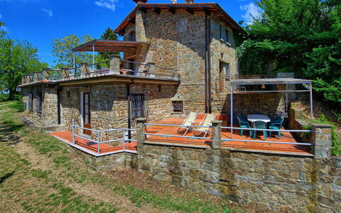 Feriebolig Rondini: Have, Udvendige