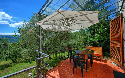 Feriebolig Rustico: Have, Udvendige