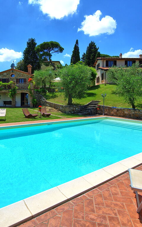 Villa Ulivi: pool, Sommer