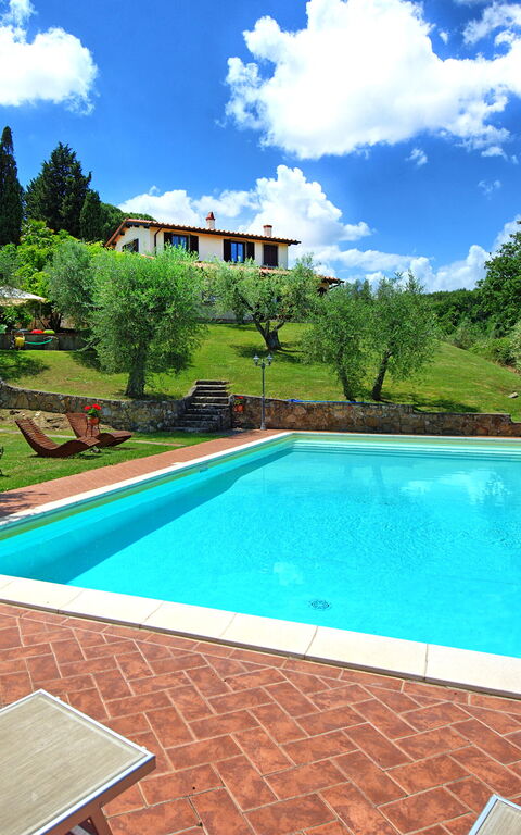 Villa Ulivi: pool, Sommer