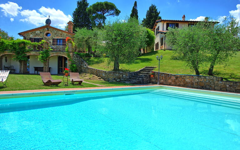 Villa Ulivi: pool, Sommer, Udvendige