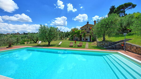 Villa Ulivi: pool, Sommer, Udendørs