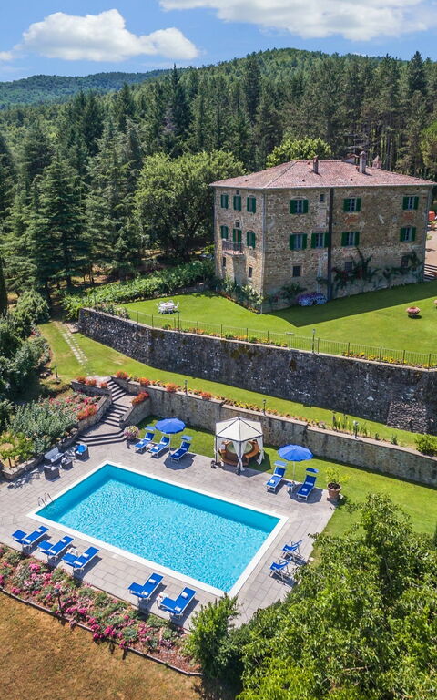 Palazzo Rosadi: Have, pool