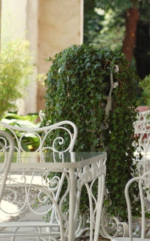 Ca' Marcello: Have, Udendørs