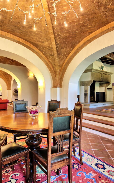 Casavecchia: Frokostlokale, Stue