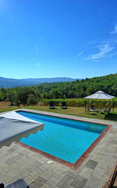 Casavecchia: pool, Sommer, Visninger