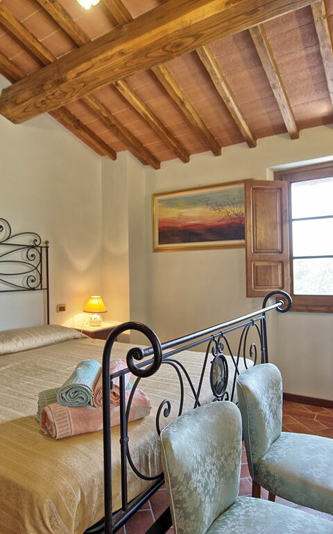 Villa Poggetta: soveværelse