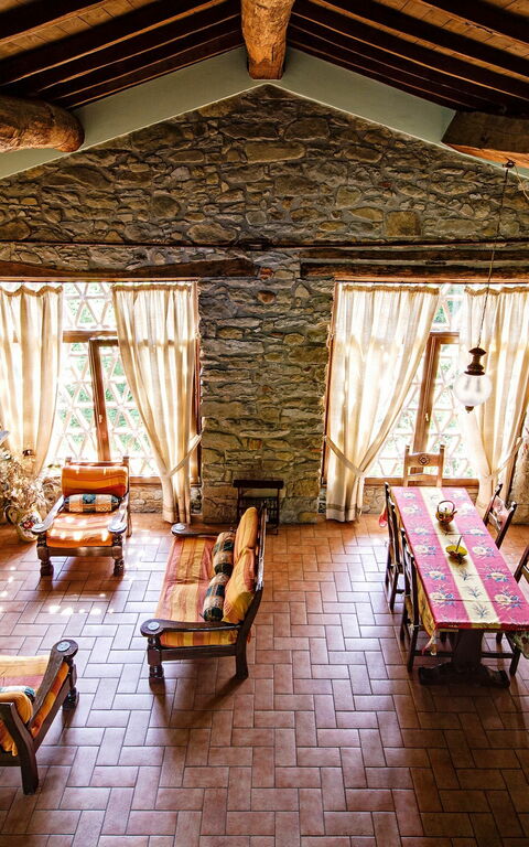 Villa Il Nido: Frokostlokale, Stue