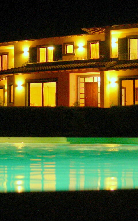 Villa Saida: pool, Udendørs