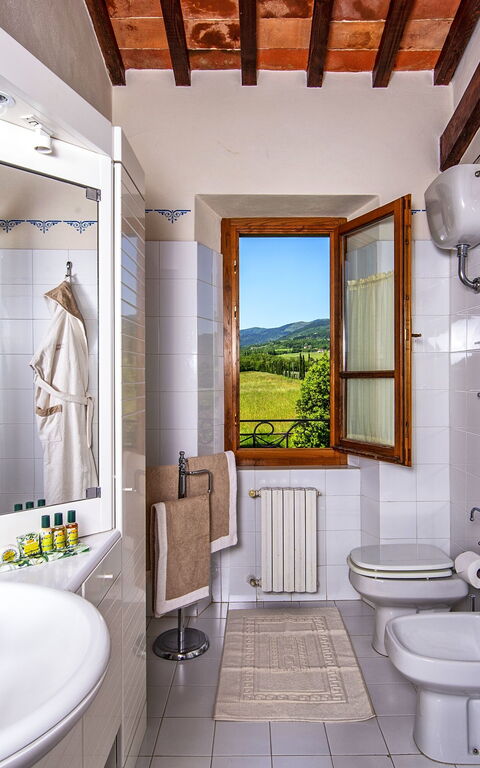 Podere Sant'angelo: Badeværelse