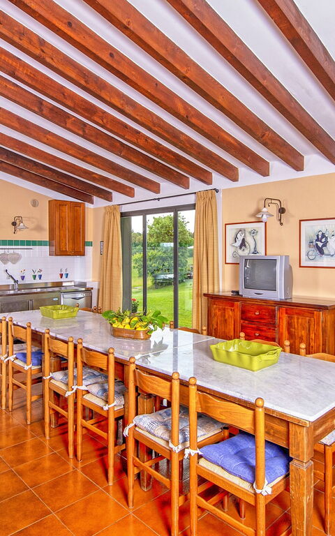 Podere Sant'angelo: Frokostlokale, Køkken