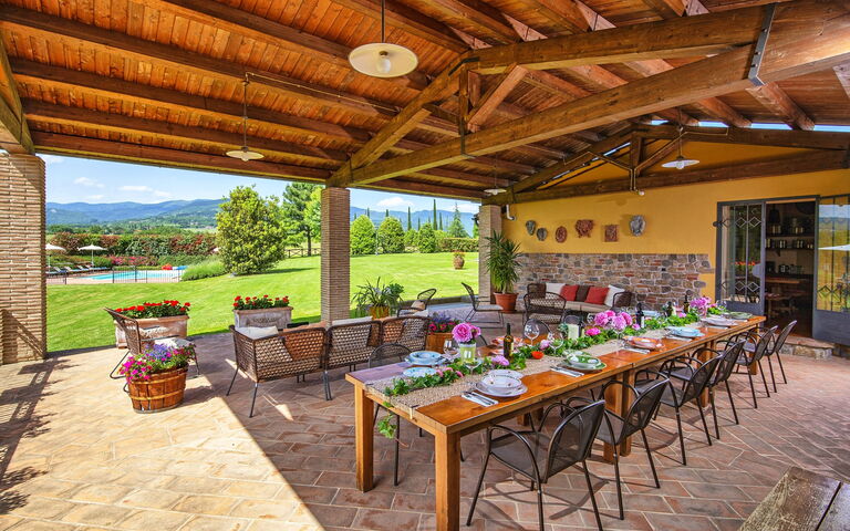 Podere Sant'angelo: Altan / terrasse / gårdhave, Udendørs