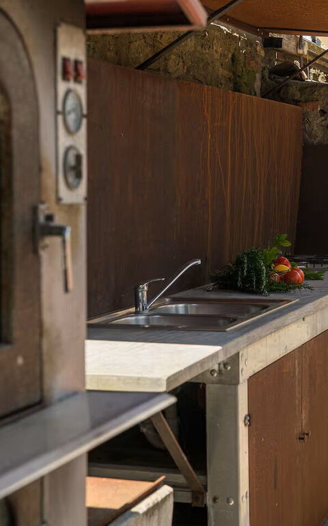 Villa Giare: Altan / terrasse / gårdhave, Have, Udendørs