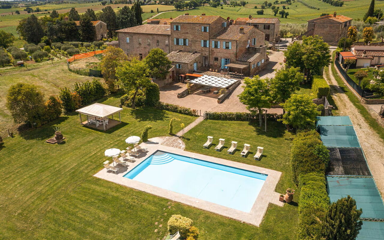 Villa Giare: pool, Udendørs, Udvendige