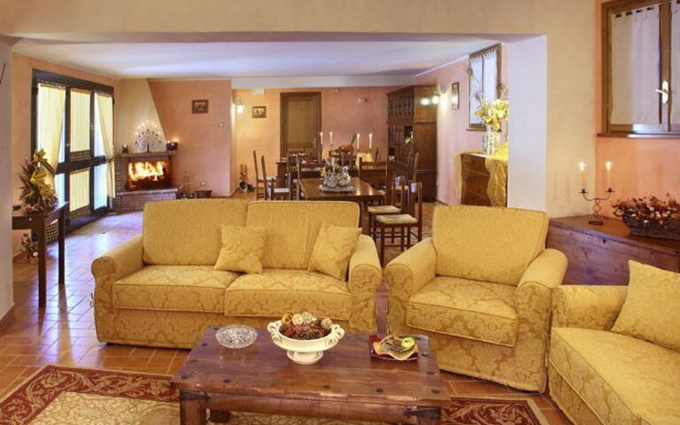 Villa Le Ferrette: Stue